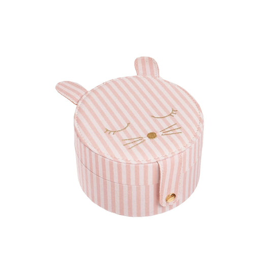 Stripey Bunny Jewellery Box