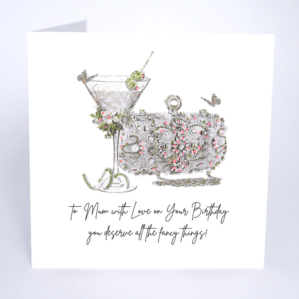 To Mum with Love on your Birthday - Fancy Things