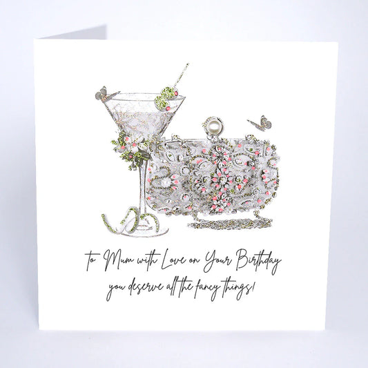 To Mum with Love on your Birthday - Fancy Things