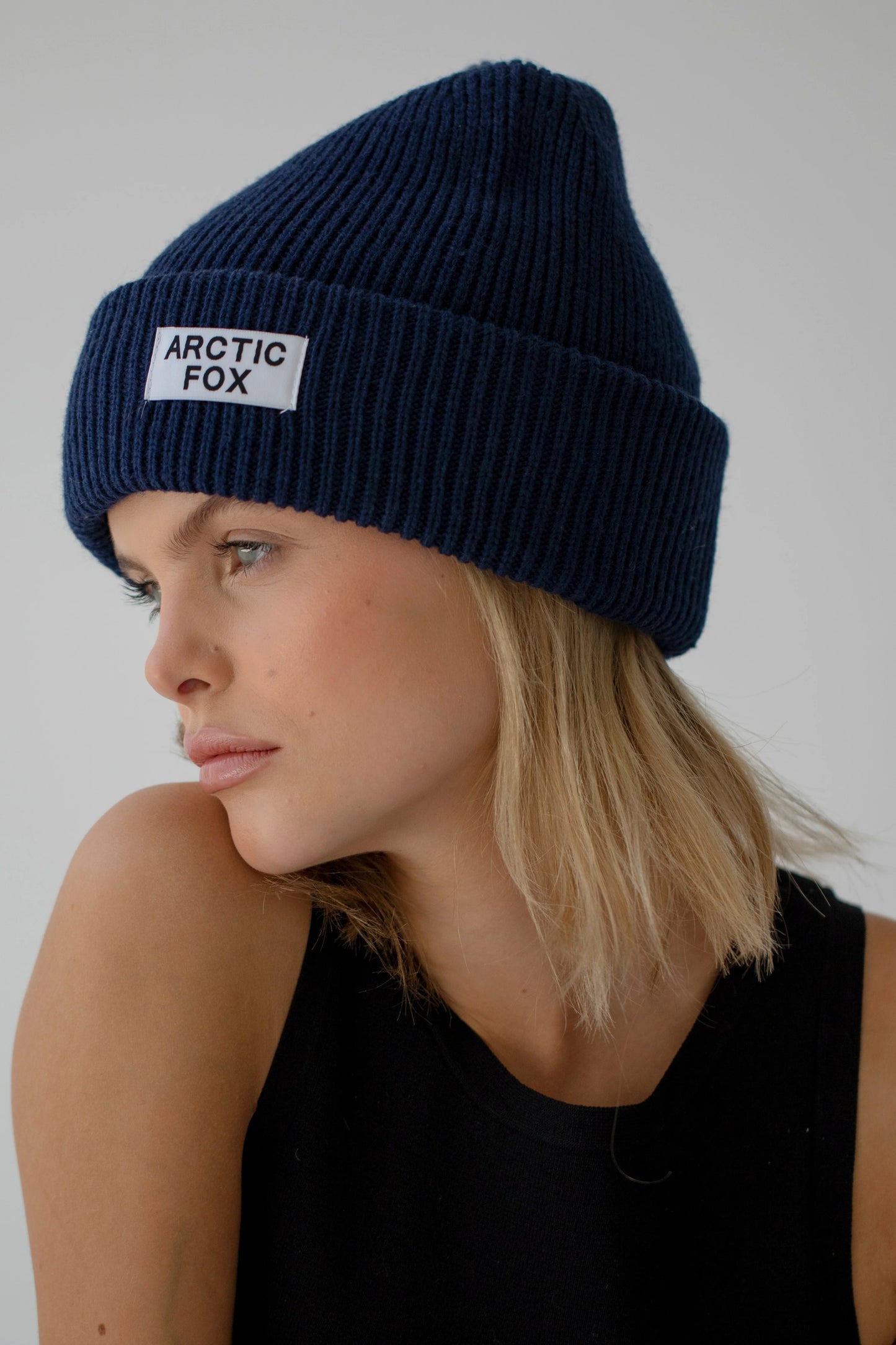 Arctic Fox Recycled Bottle Beanie - Tokyo Navy