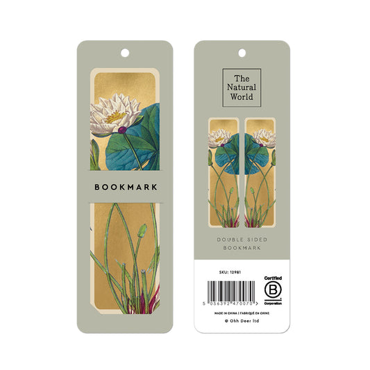 Natural World Water Lily  Premium Bookmark