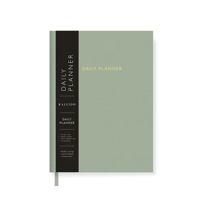Sage Fabric Daily Planner A5