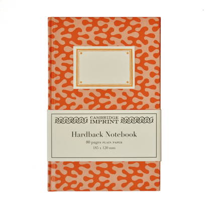 Cambridge Imprint - Hardback Notebook Kelp Tangerine