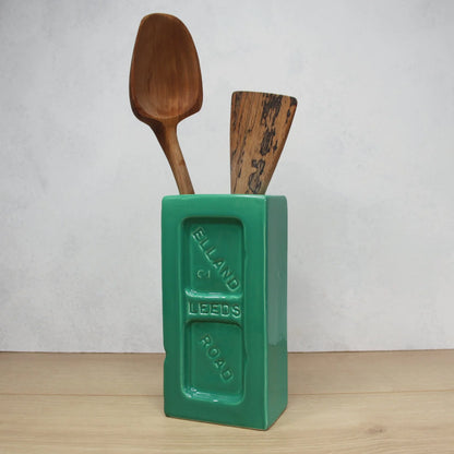 Leeds Brick Vase - Green