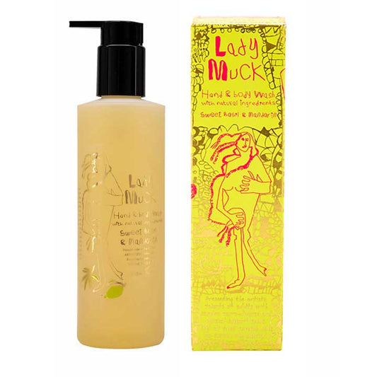 Lady Muck Design Hand and Body Wash with Sweet Basil & Mandarin