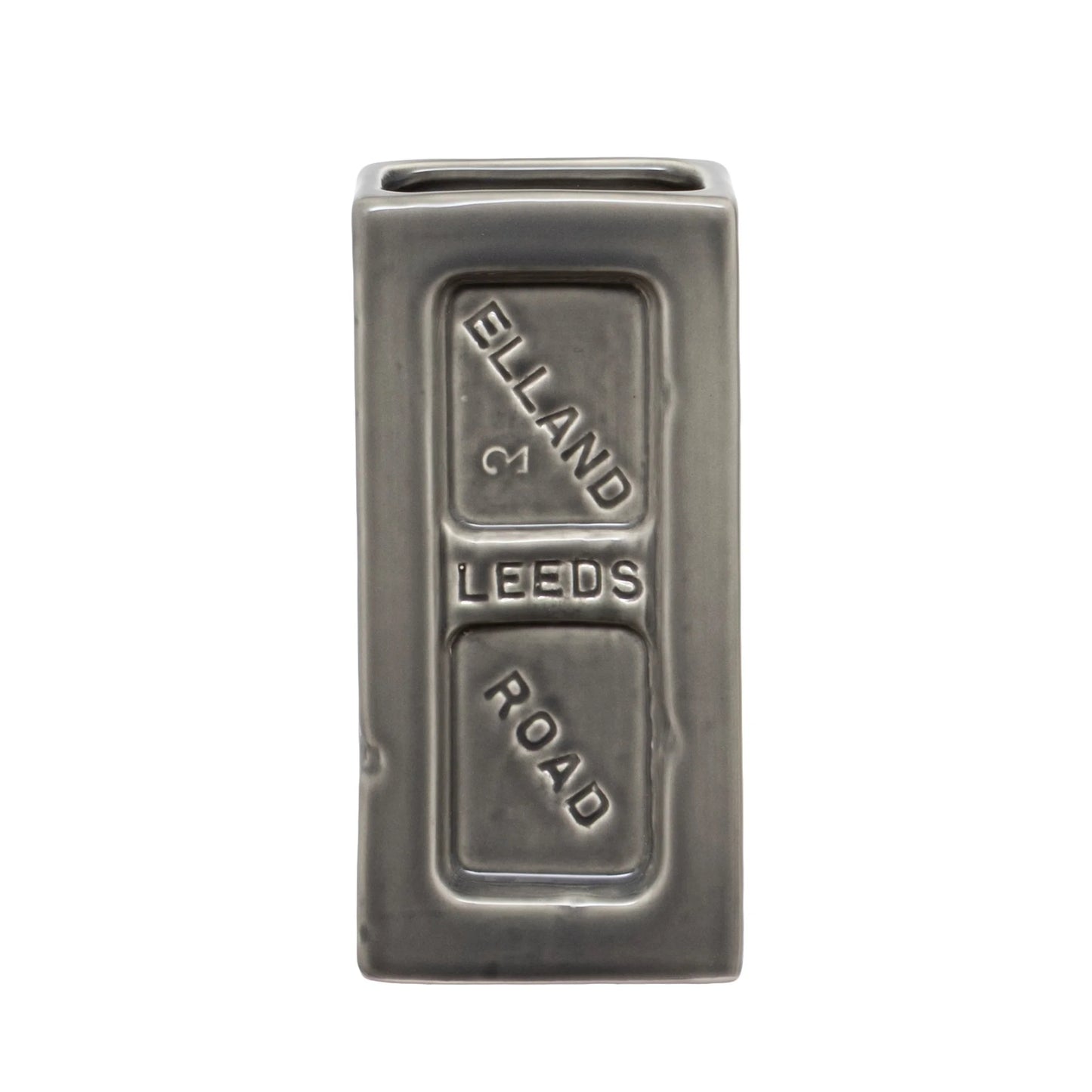 Leeds Brick Vase - Grey