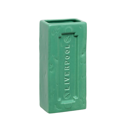 Liverpool Brick Vase - Green