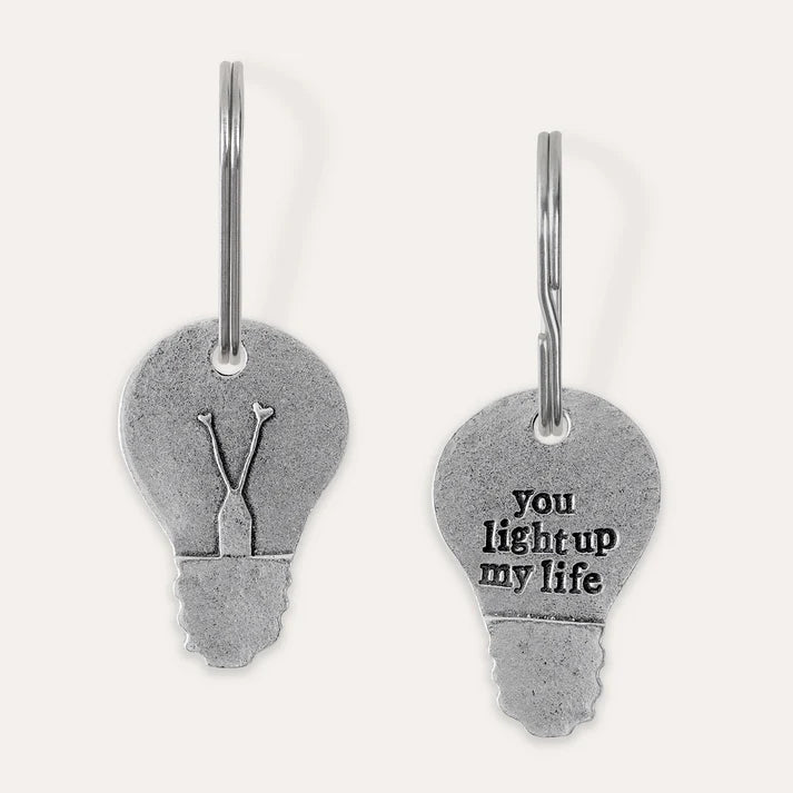 You Light Up My Life Keyring