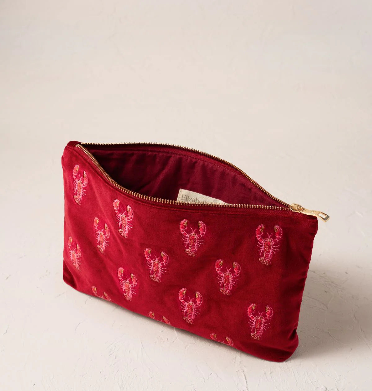 Lobster Everyday Pouch - Rouge Velvet