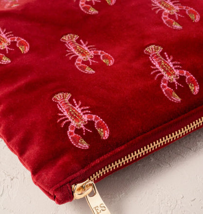 Lobster Everyday Pouch - Rouge Velvet