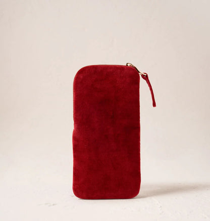 Lobster Glasses Case - Rouge Velvet