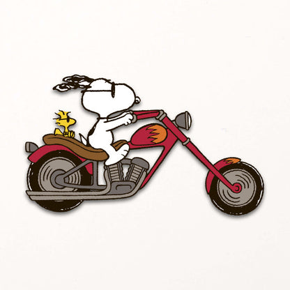 Peanuts Vibe Pin - Biker