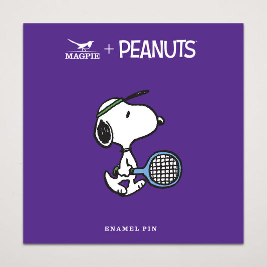 Peanuts Sport Pin - Tennis