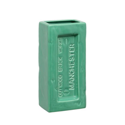 Manchester Brick Vase - Green
