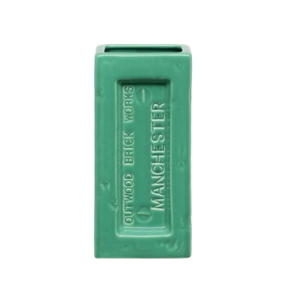 Manchester Brick Vase - Green