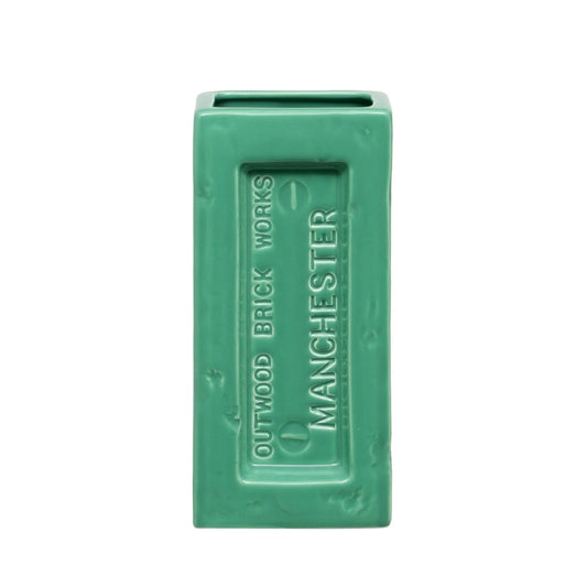 Manchester Brick Vase - Green
