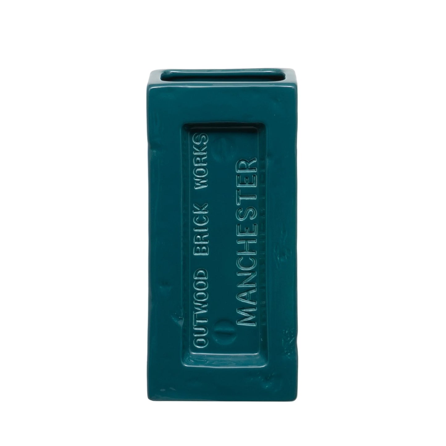 Manchester Brick Vase - Teal