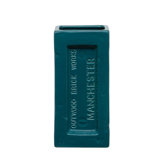 Manchester Brick Vase - Teal