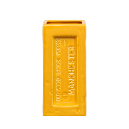Manchester Brick Vase - Yellow