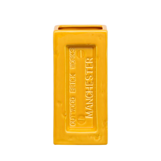 Manchester Brick Vase - Yellow