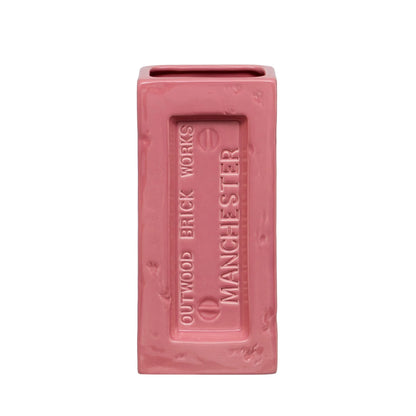 Manchester Brick Vase - Pink