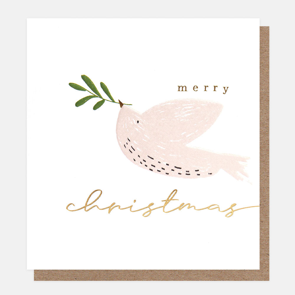 Dove and Wreath Mixed Charity Christmas Cards Pack of 8