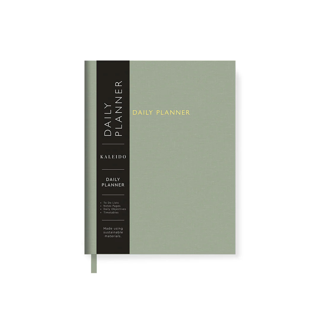 Sage Fabric Daily Planner B6