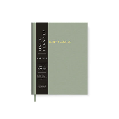 Sage Fabric Daily Planner B6