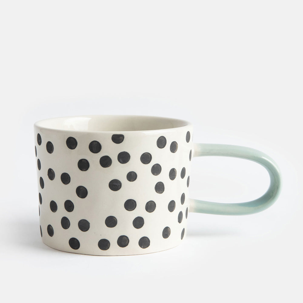 Ceramic Mug Mono Dots