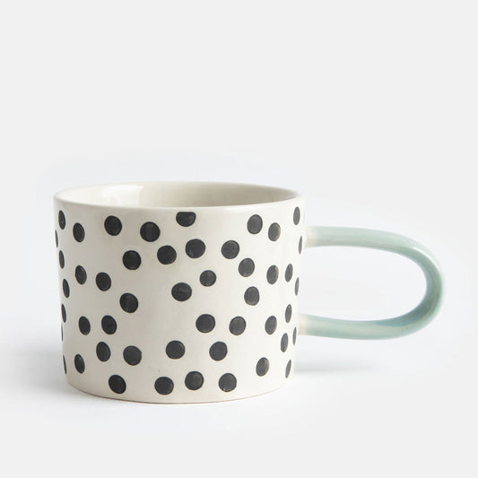 Ceramic Mug Mono Dots