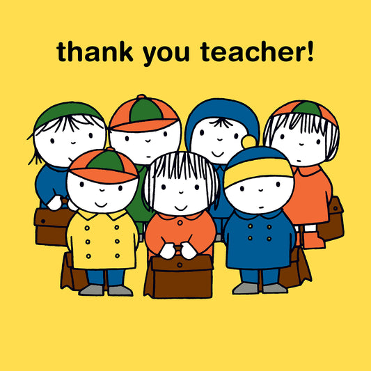 Miffy Square Thank You Teacher