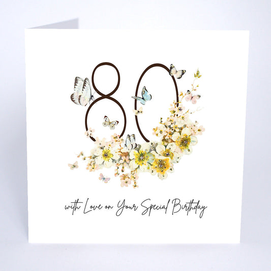 80 With Love on Your Special Birthday