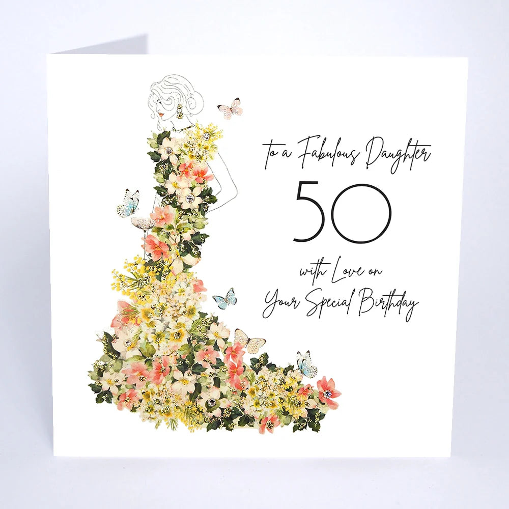 50th Birthday to a Fabulous Daughter