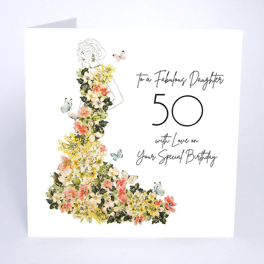 50th Birthday to a Fabulous Daughter