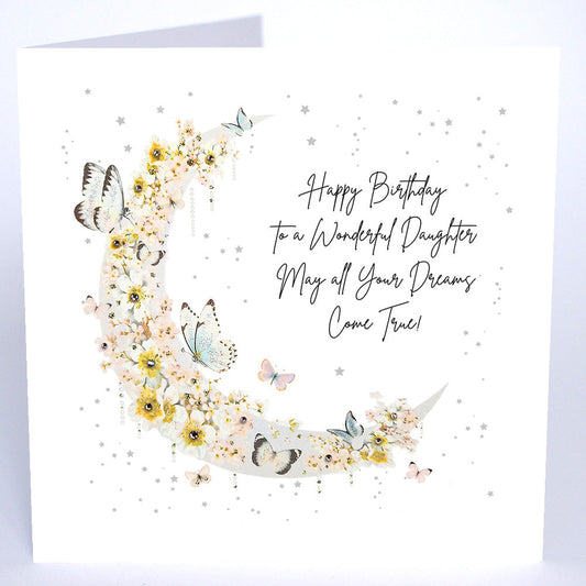 To a Wonderful Daughter Birthday - Large Card