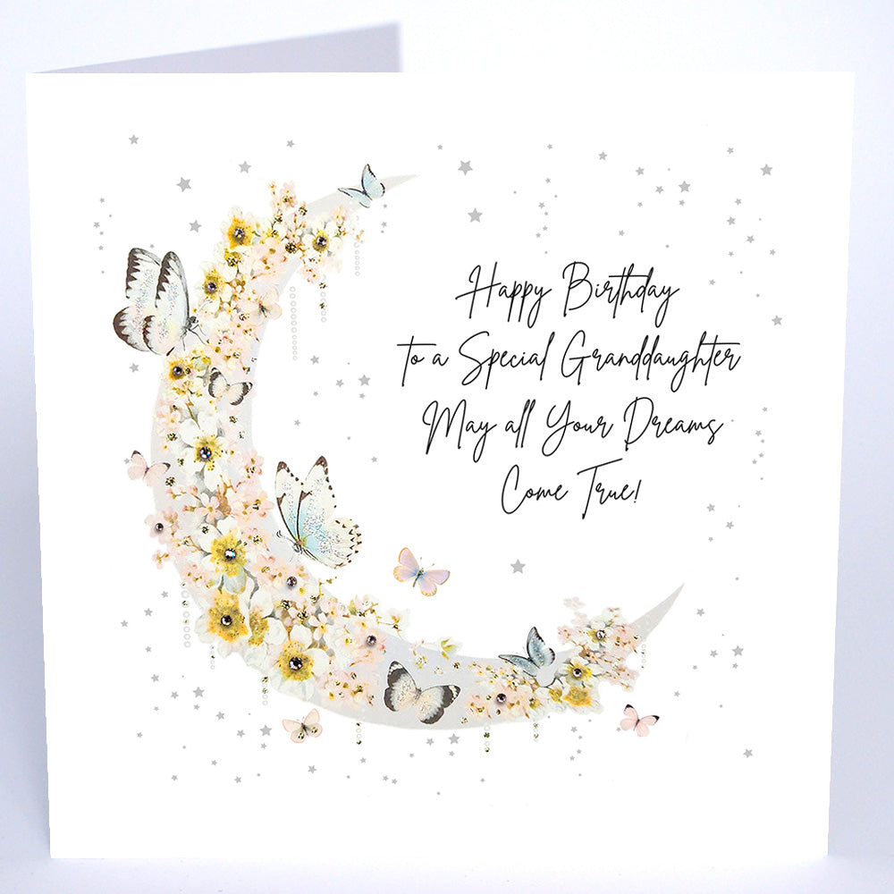 To a Special Granddaughter Birthday - Large Card