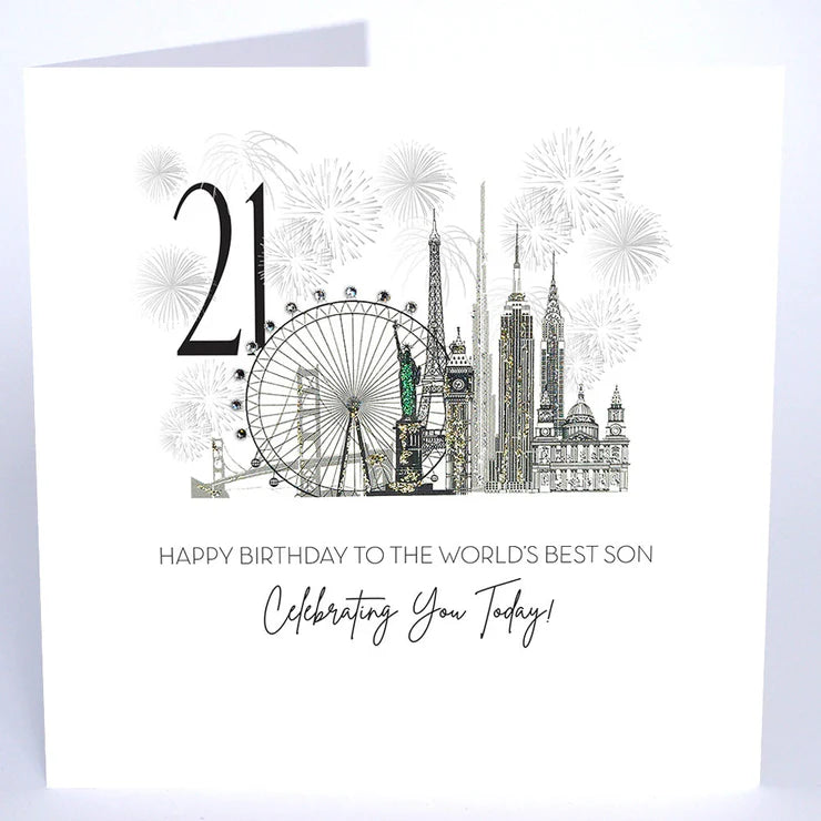 21 To The Worlds Best Son - Large
