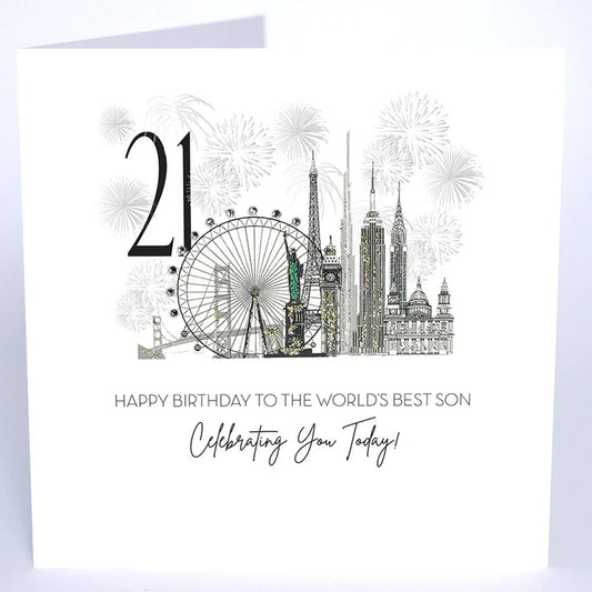 21 To The Worlds Best Son - Large
