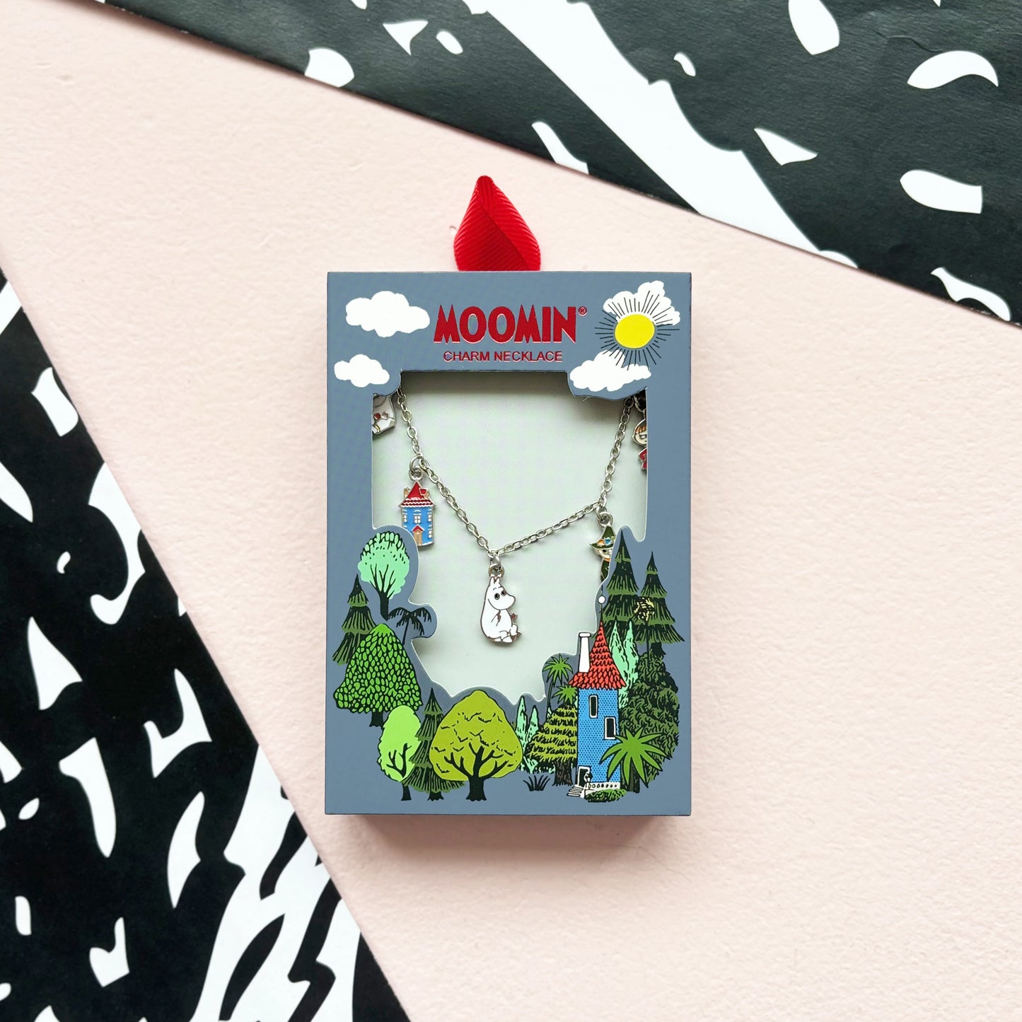Moomin Family Charm Necklace