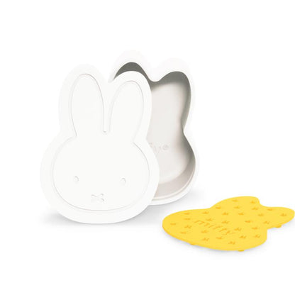 Miffy Silicone Soap Storage Travel Box - Classic Yellow