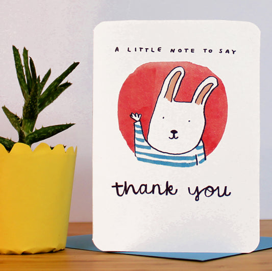 A Little Thank You Note Card