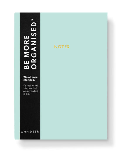 Pastel Blue Linen Notebook