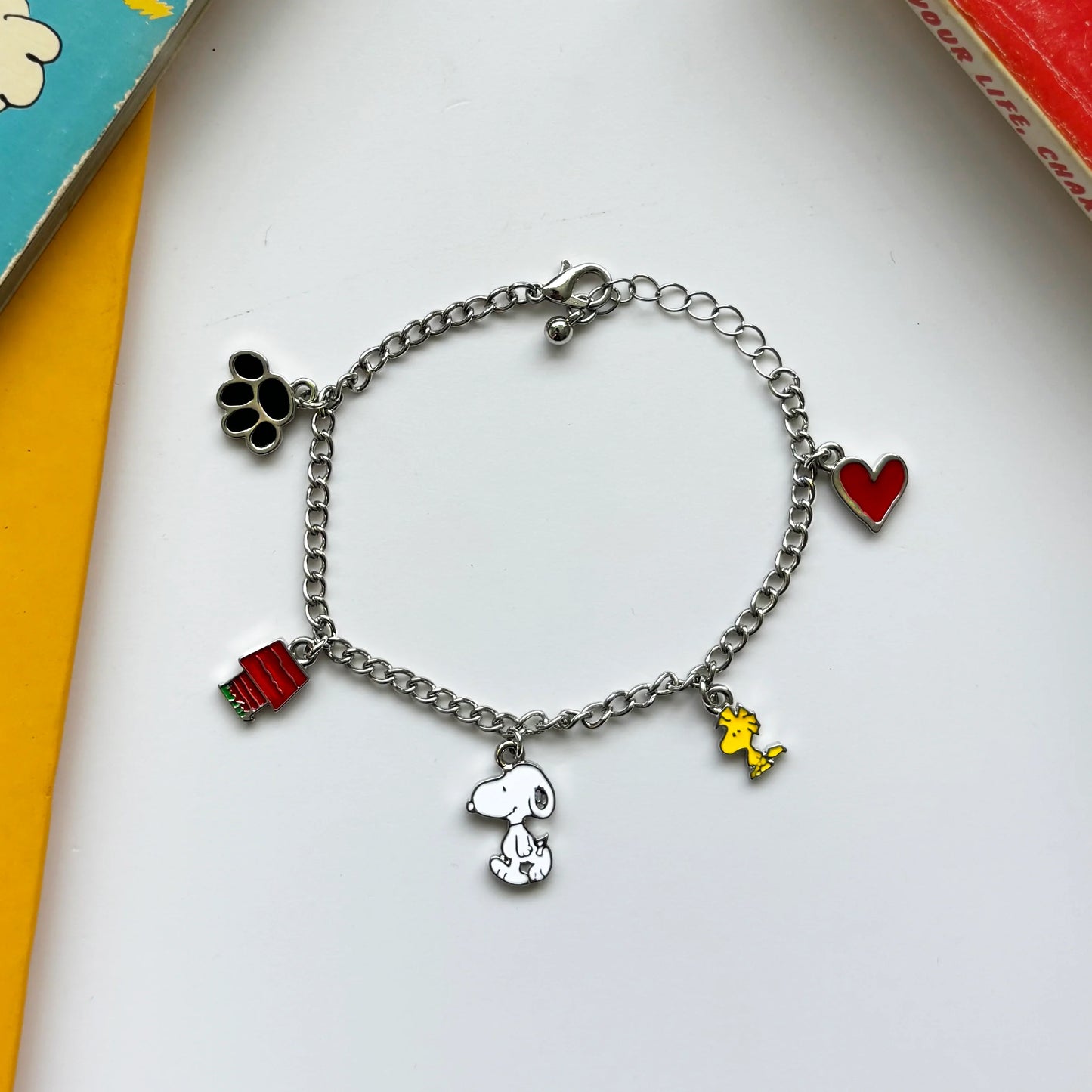Peanuuts Snoopy Charm Bracelet