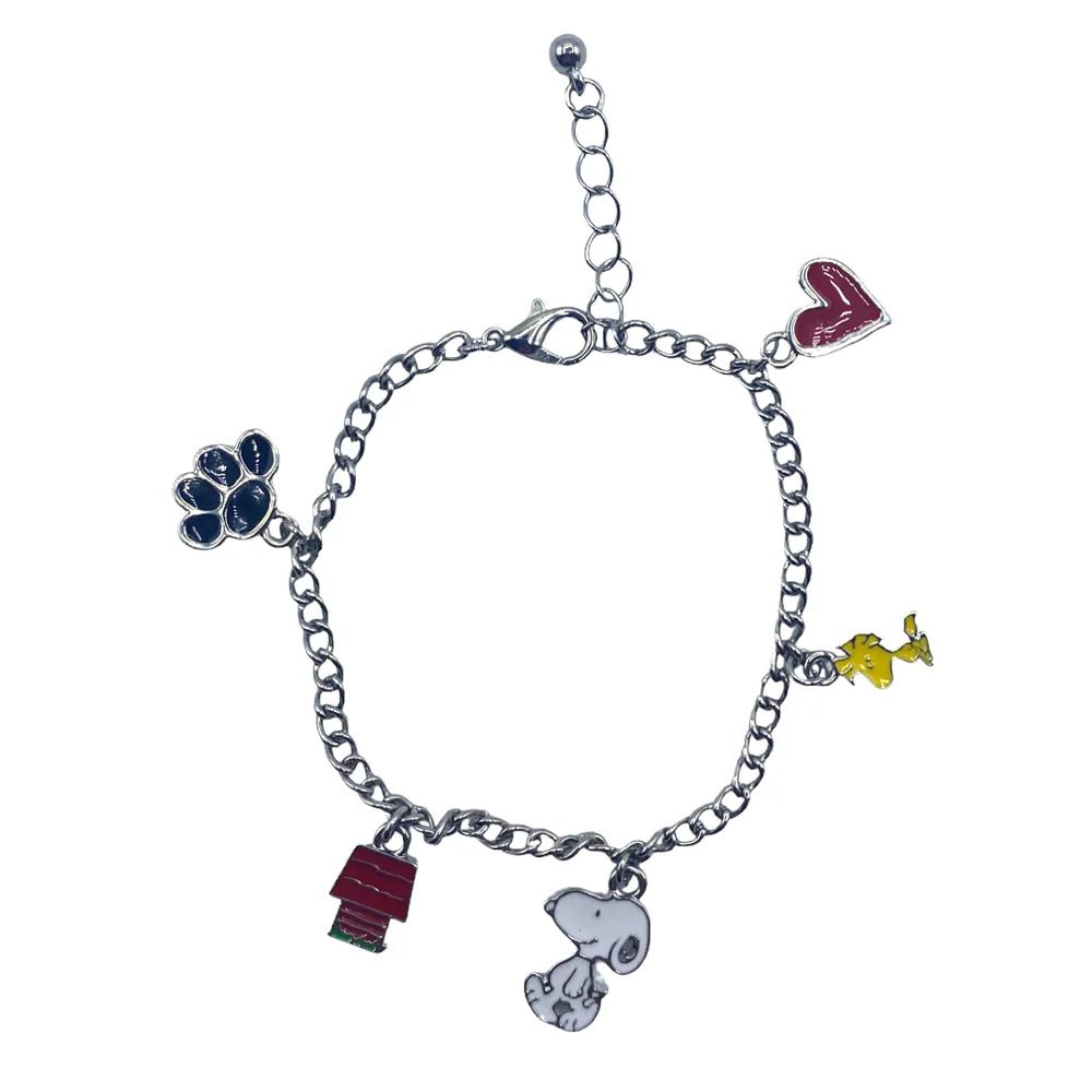 Peanuuts Snoopy Charm Bracelet