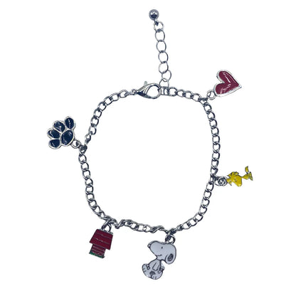 Peanuuts Snoopy Charm Bracelet