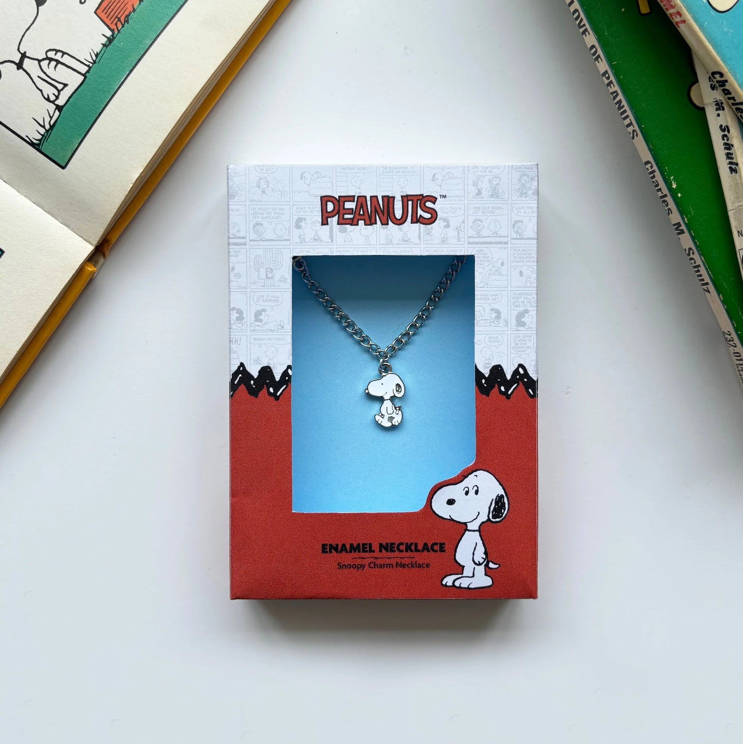 Peanuuts Enamel Snoopy Necklace