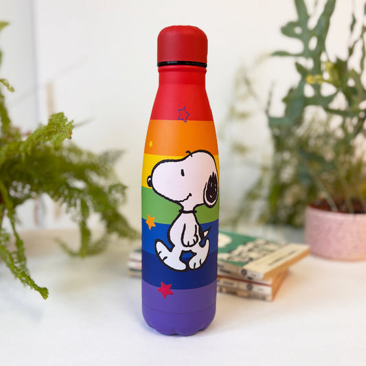 Peanuts Rainbow Water Bottle