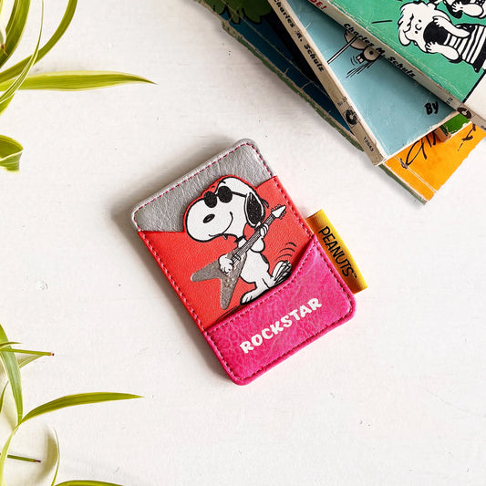Peanuts ‘Rockstar’ Card Holder