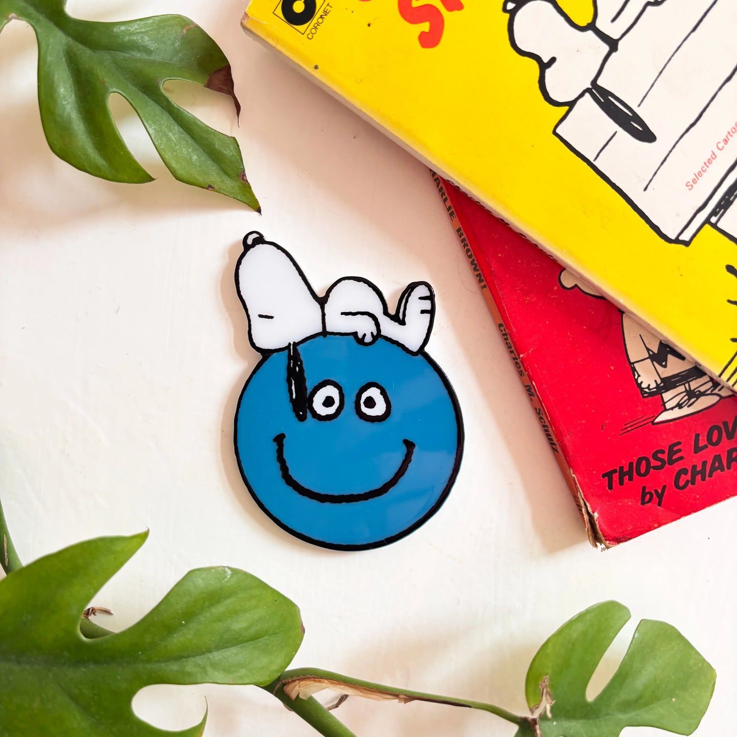 Peanuts Snoopy Smiley Compact Mirror