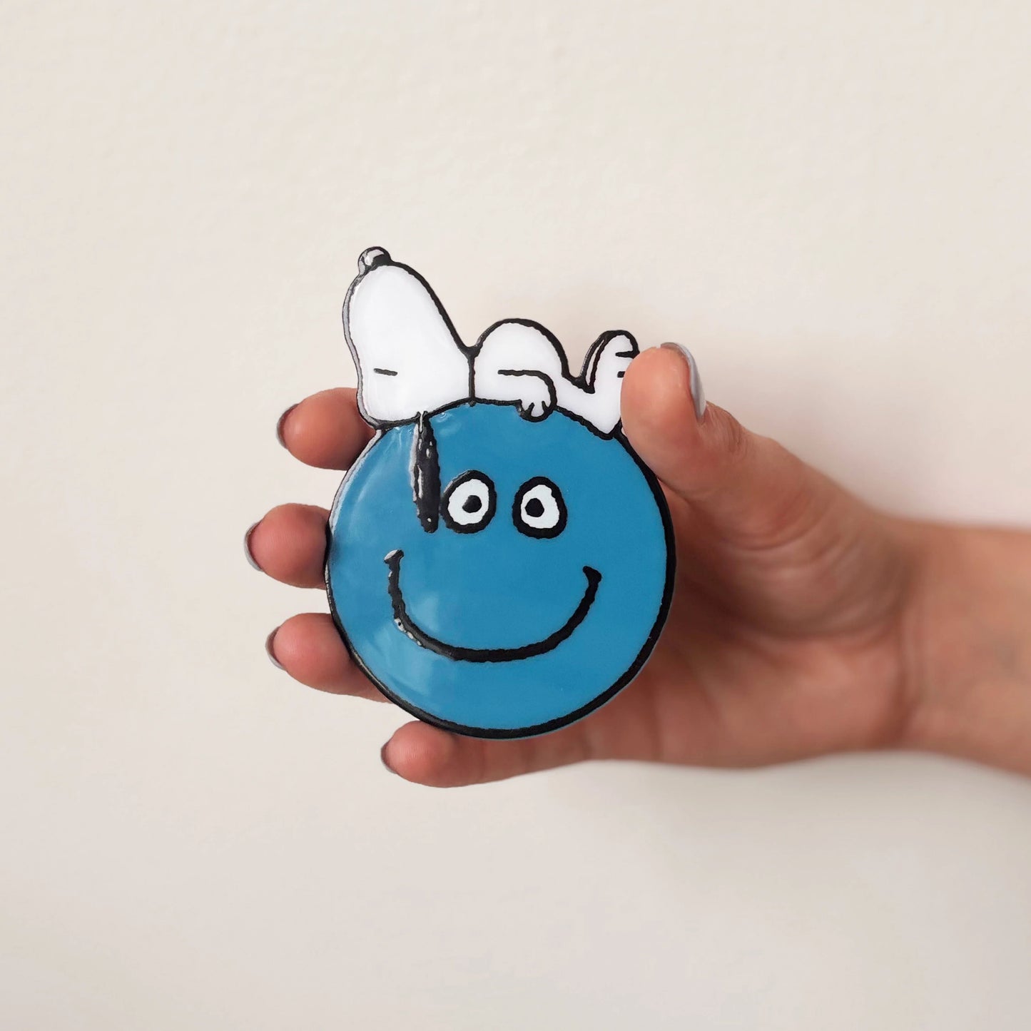 Peanuts Snoopy Smiley Compact Mirror